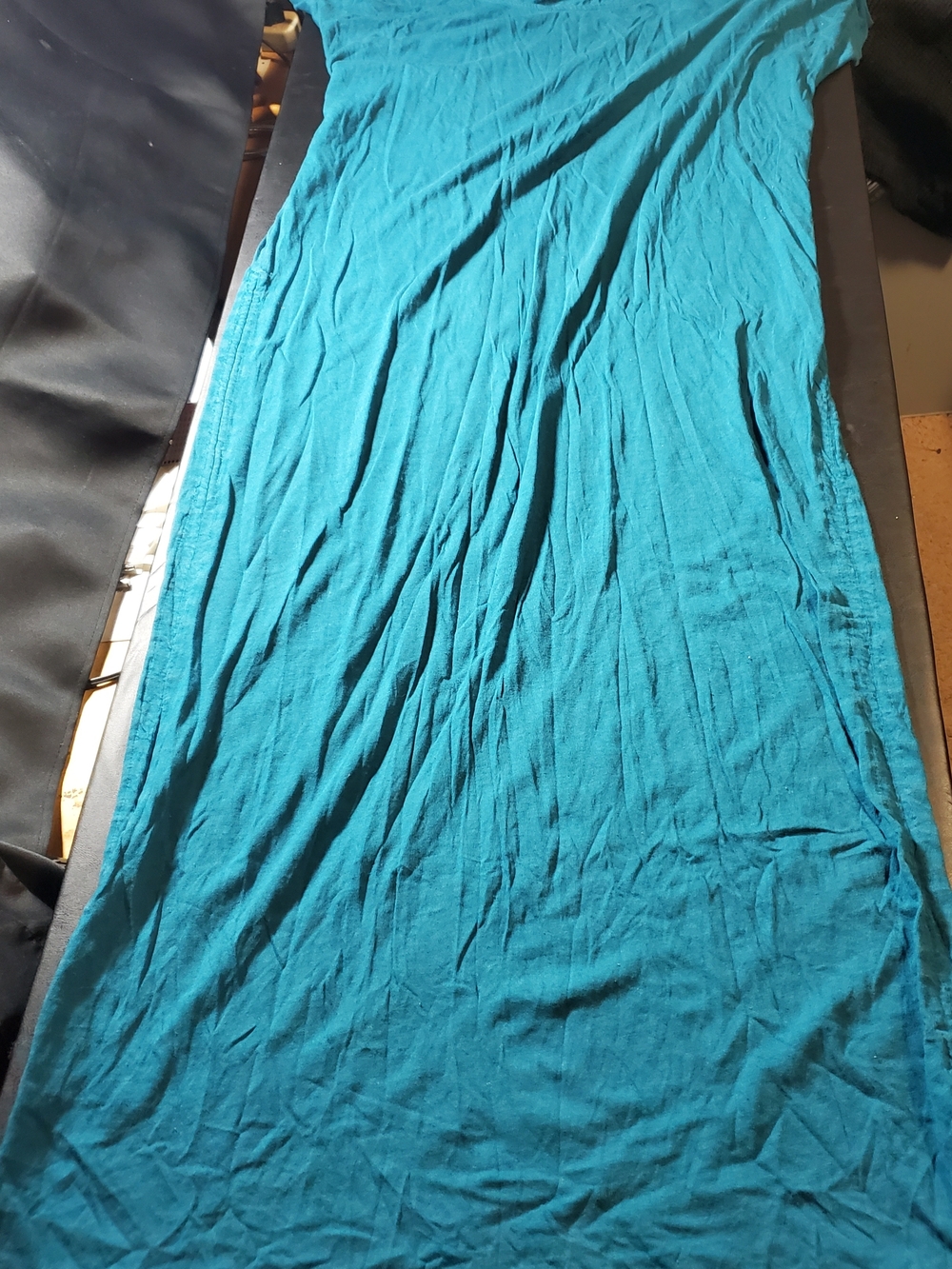 New York&company Aquagreen SizeL Short Slevee Dress/Denim Dark Blue SizeXl Jean - Picture 5 of 7